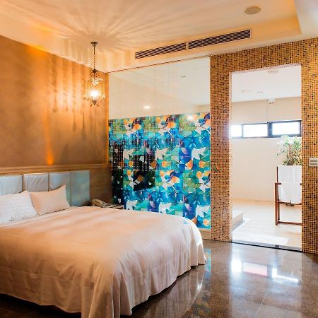 Qin Hai Motel Nantou Bagian luar foto