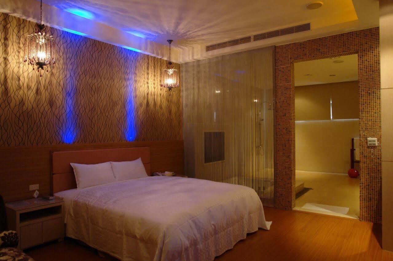 Qin Hai Motel Nantou Bagian luar foto