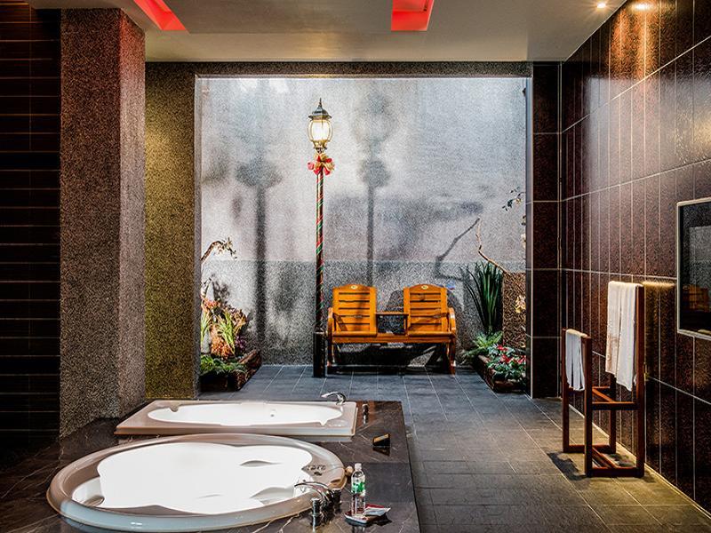 Qin Hai Motel Nantou Bagian luar foto