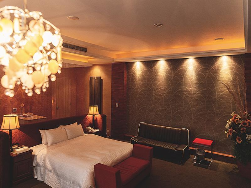 Qin Hai Motel Nantou Bagian luar foto