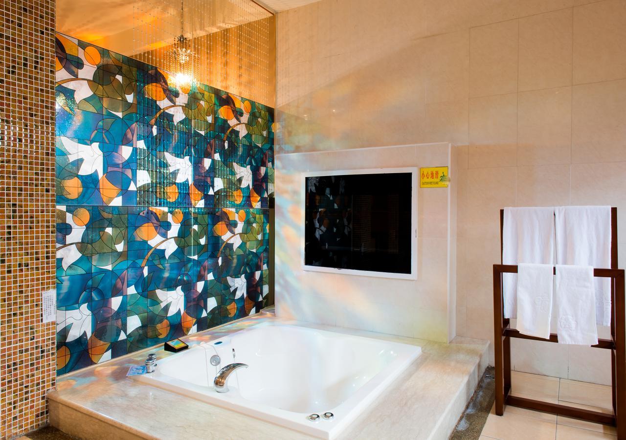 Qin Hai Motel Nantou Bagian luar foto