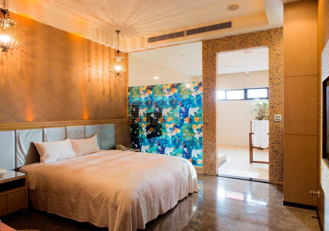 Qin Hai Motel Nantou Bagian luar foto