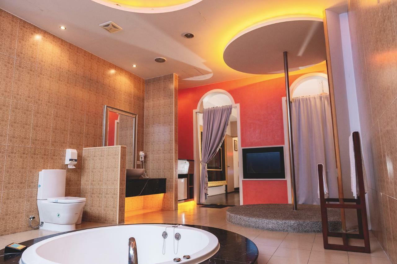 Qin Hai Motel Nantou Bagian luar foto