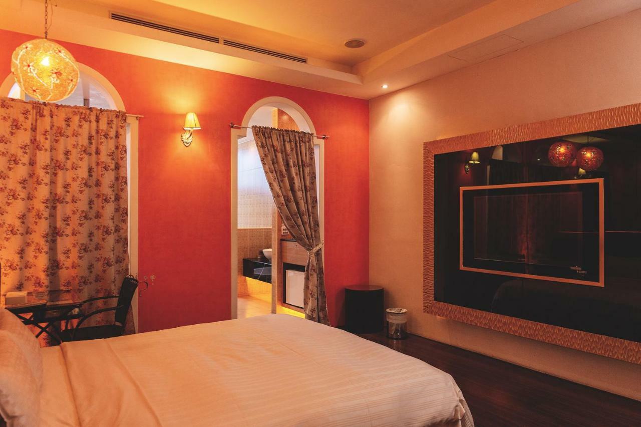 Qin Hai Motel Nantou Bagian luar foto