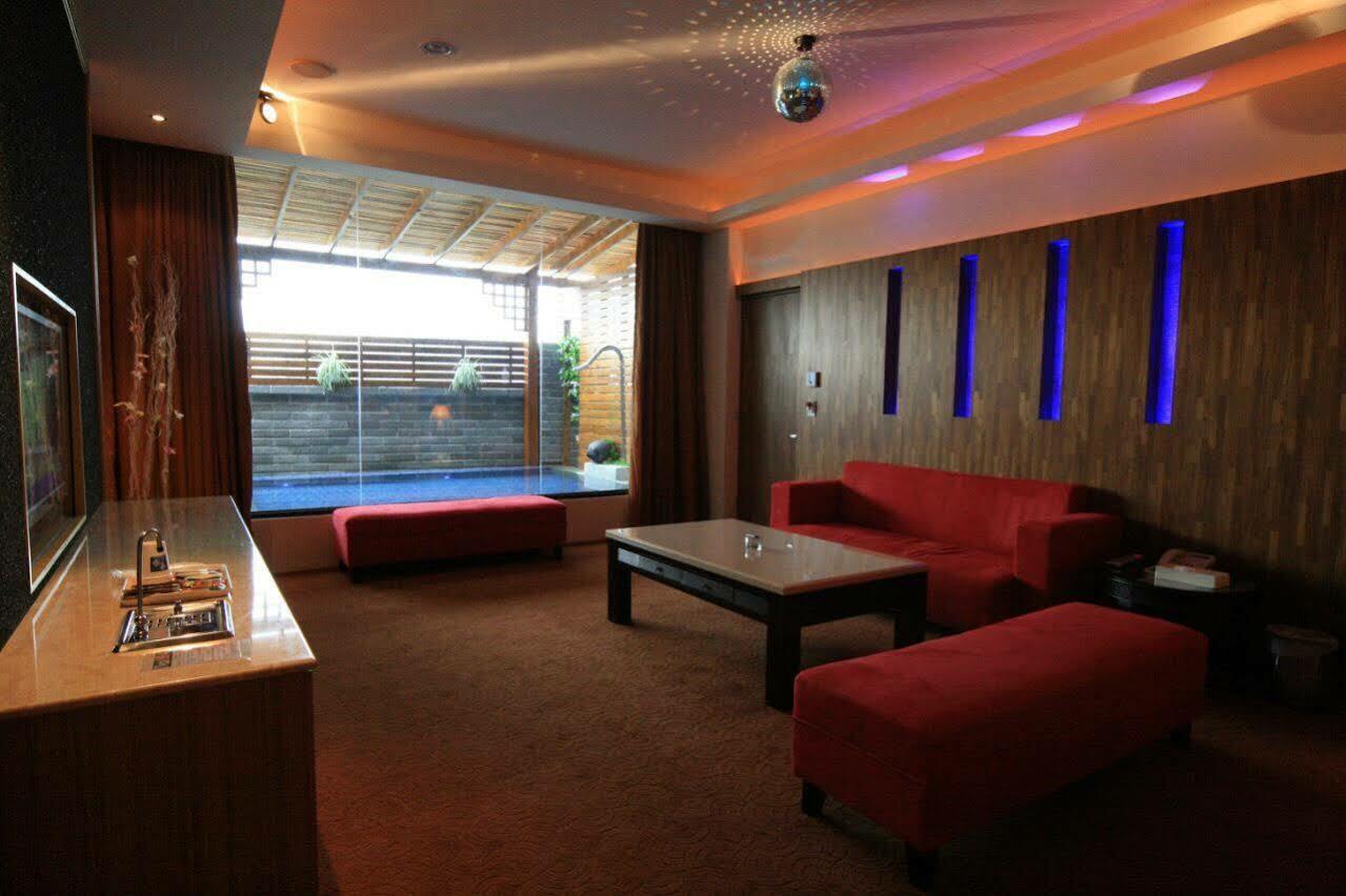 Qin Hai Motel Nantou Bagian luar foto